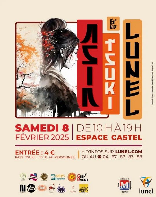 Asia Tsuki 2025, c'est ce samedi !